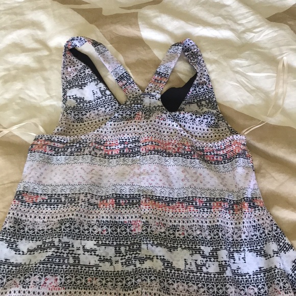 BCBG Tuxedo like Racerback Top - Picture 8 of 13